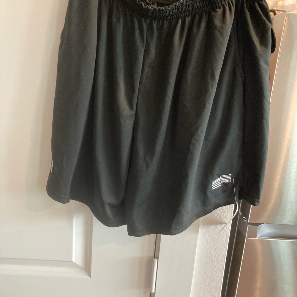 Men's Black Athletic Shorts